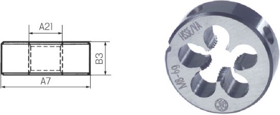 REZILO NAVOJNO DINEN22568 M2 HSS-E