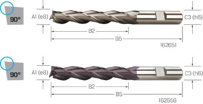 Slika REZKAR PALIČNI DIN844 N D10,0mm L=95/45mm Z=3 HSS-Co - dolgi