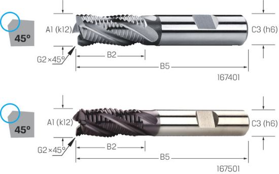 REZKAR PALIČNI KOSMAČILNI DIN844 NR D6,0mm Z=4 HSS-Co 