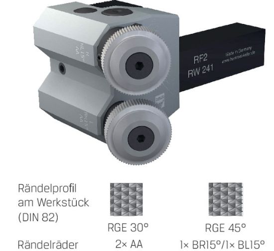 ORODJE-DRŽALO ZA REBRIČENJE RF2 Modell,241-20/25M, 20x20mm (za kolesa 25×6×8mm)