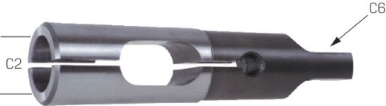 Klemmhülse für Gewindebohrer DIN6328    MK 1/ 3,5 PREMUS