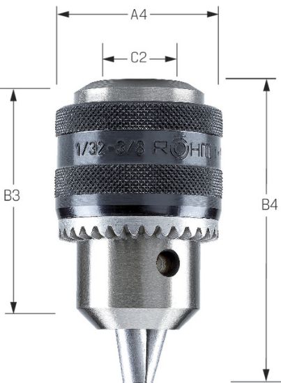 GLAVA VRTALNA PRIMA 0,5-8mm B10 ROHM