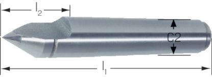 Slika KONICA FIKSNA-MK4 z VHM KONICO - polovična