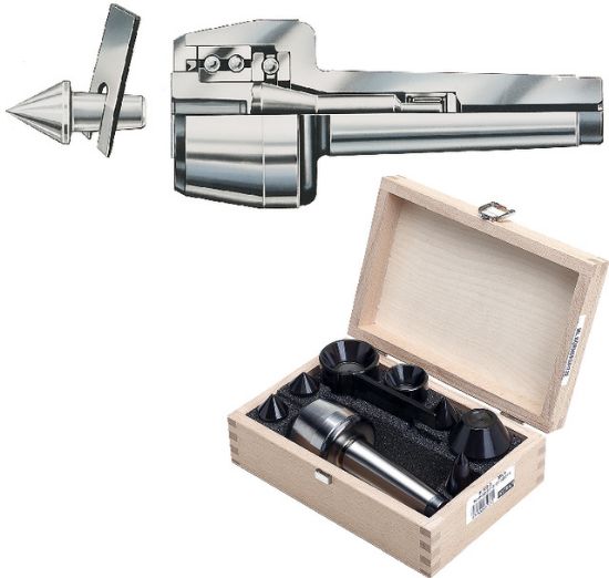 Zentrierspitze mitlaufend Satz Typ 614-00      MK 2 ROEHM