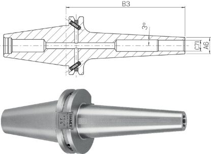 Slika Schrumpff. Mini ZG120 e.schl. ISO  7388-1 AD/AF  SK 40x10
