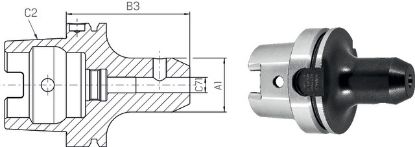 Slika TRN VPENJALNI WELDON DIN69893A HSK63/D32mm, L=110mm, IK PREMUS