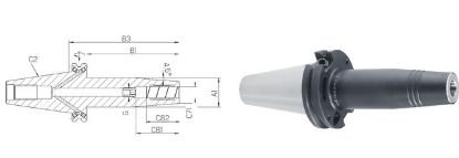 Slika Dehnspannfutter TENDO Slim lg. ISO 7388-1 AD/AF  40x12 SCHUNK