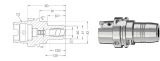 Slika TRN VPENJALNI TENDO SILVER ISO12164-1   HSKA 63X06 SCHUNK