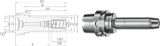 Slika Dehnspannfutter TENDO E  lang ISO12164-1      A 63x10 SCHUNK