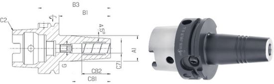 Dehnspannfutter TENDO Slim kz. ISO12164-1      A 63x06 SCHUNK