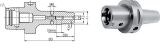 Slika TRN VPENJALNI-NAKRČEVALNI ISO26623-1 C6x10 L=130mm Haimer