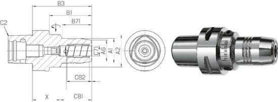 Dehnspannfutter TENDO E  kurz SCHUNK-CAPTO    C  4x06 SCHUNK