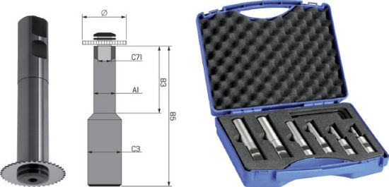 TRN VPENJALNI ZA KROŽNO ŽAGO DIN1835B D20,0mmxL94mm