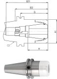 Slika Spannfutter CentroP lang ISO 7388-1 AD    50x25 FAHRION