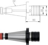 Slika Schnellwechselfutter L-Ausgle. DIN 2080      40 M 3-12 PRETEC
