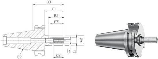 Polygonspannfutter TRIBOS Mini ISO 7388-2 J      30x01 SCHUNK