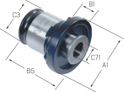 Slika Schnellwechseleinsatz ohne Sk. Gr2/31      7,0x 5,5 PREMUS