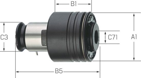 VLOŽEK ZA NAVOJ. SVEDER S SKLOPKO VEL.1 M3-3,5x2,7mm    