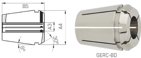 Spannzange GERC-32 D Protect ISO15488-B    03,00mm  FAHRION