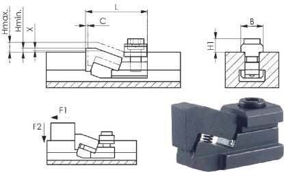 Slika PRIJEMALO PLOŠČATO 18 MINI BULLE