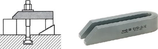 Gabelspanneisen abgeschrägt DIN 6315B 6,6x060 mm       AMF