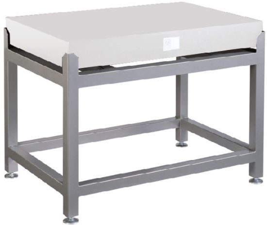Untergestell aus Stahlrohr f.Messplatte  630x 630mm MYTRI