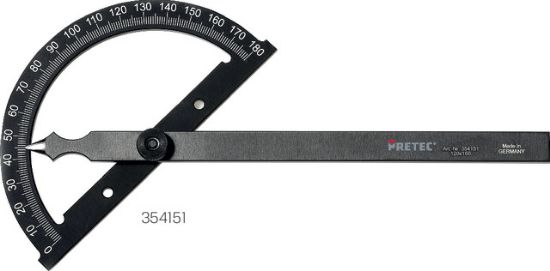 KOTOMER 0-180° 120x150mm-iz lahke kovine  