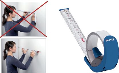 Slika Taschen-Rollbandmaß 2 Meter              PRETEC