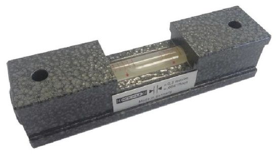 Aufsetz Wasserwaage Gen. 0,30 mm/m,   100mm RÖCKLE