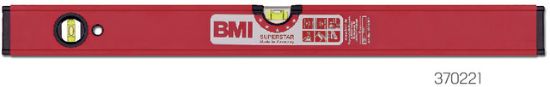 BMI ALU-Wasserwaage SUPERSTAR für Umschlagmessungen