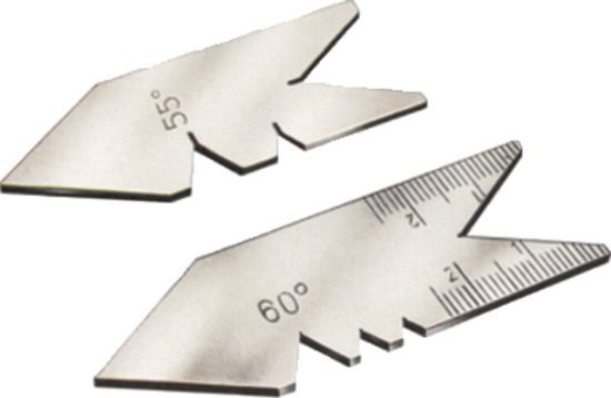 ŠABLONA ZA BRUŠENJE NAVOJNIH NOŽEV 55°


