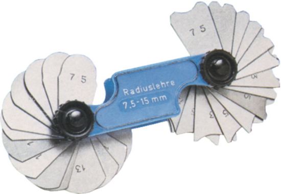 ŠABLONA RADIUS 1-7mm  