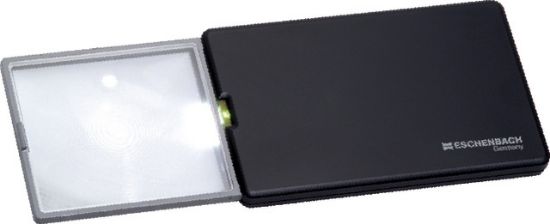 LUPA Z LED SVETILKO Typ152110 3x-povečava-baterija 2025 (1,5V) črne barve ESCHEN