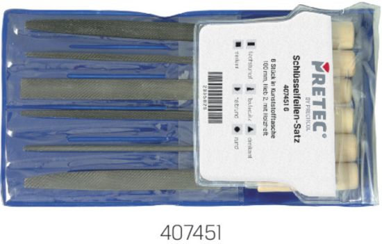 PILE KLJUČAVNIČARSKE V GAR. H2/100mm (1gar=6kos) - v plastični embalaži