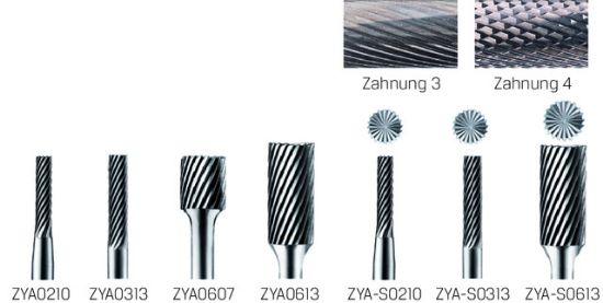 REZKAR ROTO VHM ZYA 2x10mm - križno ozobljenje