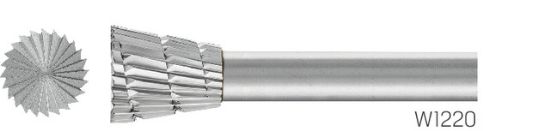 REZKAR ROTO W1220 HSS oblika W 20°-s sprednjim nasekom