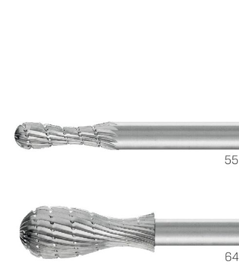 Rotorfrässtift, Sonderform Sonderformen