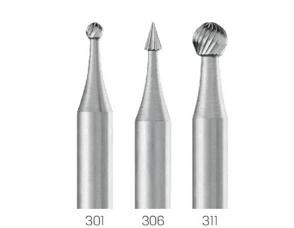 Slika REZKAR ROTO - GRAVIRNI D3x2,7mm Typ:301 (vpetje 6,0mm) HSS