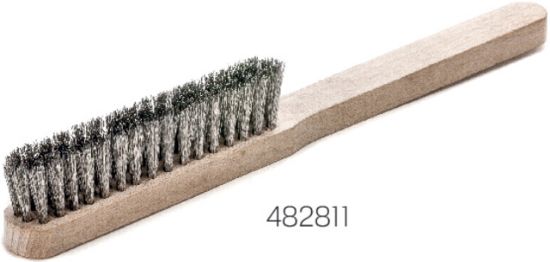 Feinbürste, Edelstahldraht gewellt, 0,15 mm