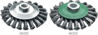 Slika ŠČETKA COFASTA POSUKANA JEKLENA D100x12mm z navojem M14