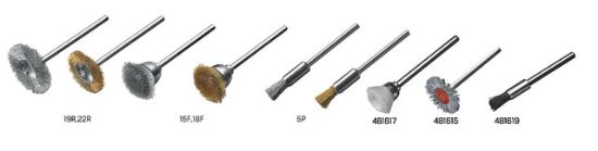 Rundbürste 19 mm, Edelstahl gewellt 0,10 mm