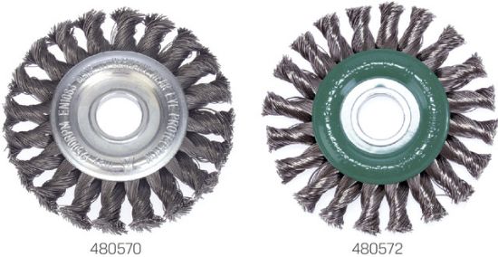 ŠČETKA COFASTA POSUKANA JEKLENA D115x14mm (izvrtina D22,2mm)-nerjaveča