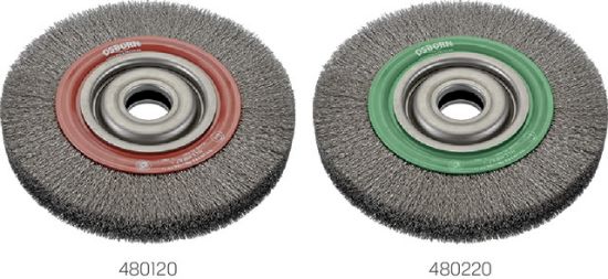 Rundbürste mit rostfreiem Stahldrahtbesatz, mehrreihig