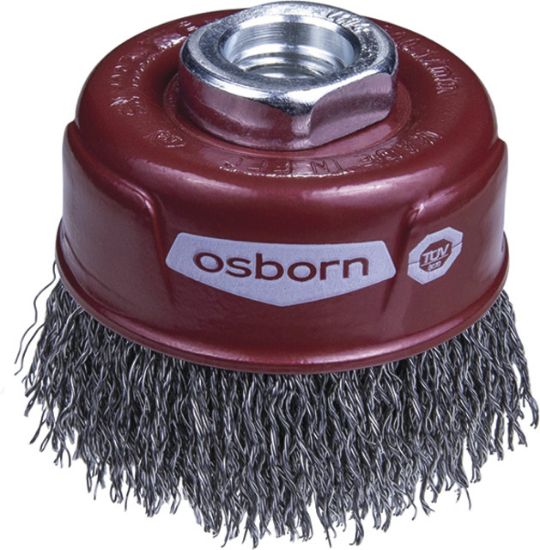 Xtrem Topfbürste,D. 60 gewellt Draht 0,30, Gew. M14