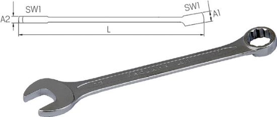 KLJUČ VILIČASTO-OBROČNI DIN3113 5,5mm