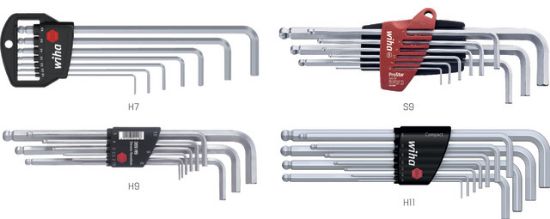 KLJUČI IMBUS V GAR. 1,5-6mm - dolgi WIHA                   
