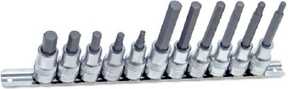 Slika NASTAVKI VIJAČNI 1/2" - INBUS SWS-SW12 V 11-DELNI GARNITURI