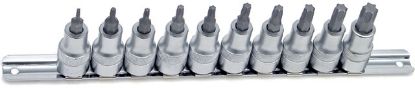 Slika NASTAVEK 1/2" - TORX v 10-delni gar. (TX10-TX55)
