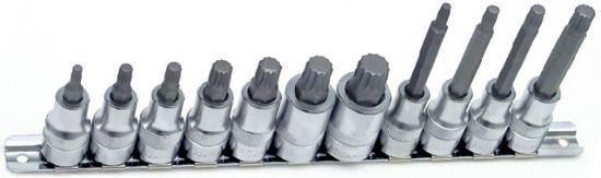 Schraubendreher Einsätze 1/2' im Satz für Innen-Vielzahn