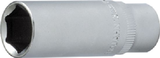 KLJUČ NASADNI 6-KOTNI 1/2" Vel.10mm, dolgiL=77mm